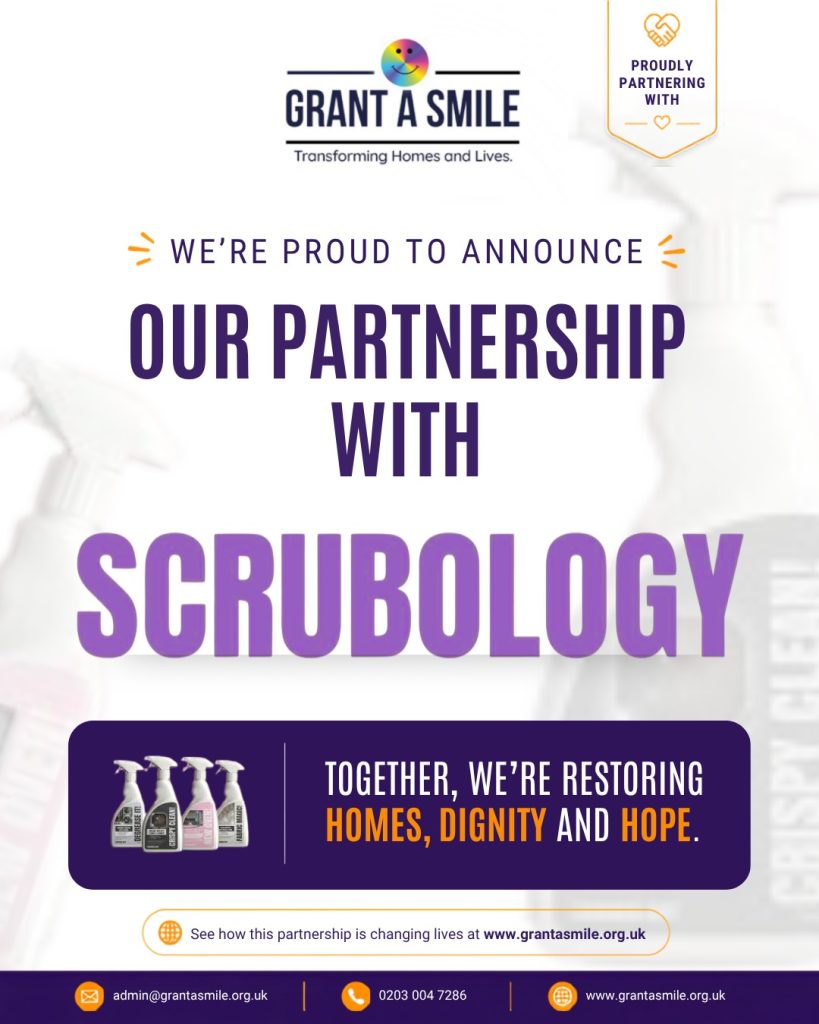 How Our New Partnership with Scrubology is Funding Free Cleans for Families in Need